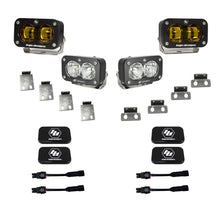 Baja Designs S2 SAE Pro Fog Pocket Light Kit For 2021+ Ford Raptor/2022+ Bronco Raptor - Amber