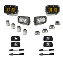 Baja Designs S2 SAE Pro Fog Pocket Light Kit For 2021+ Ford Raptor/2022+ Bronco Raptor - Amber - 448181