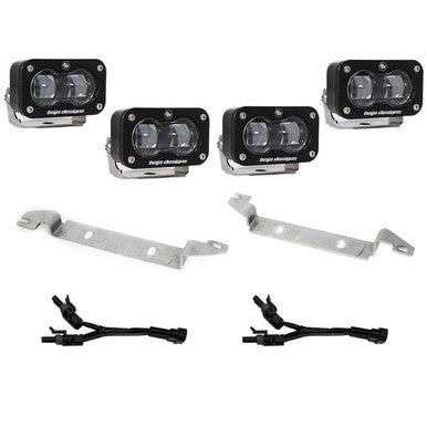 Baja Design S2 SAE OEM Fog Light Replacement Kit For 2024+ Toyota Tacoma - Clear - 448239
