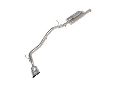 aFe Vulcan Series 2-1/2 IN to 3 IN 304 Stainless Steel Cat-Back Exhaust System w/ Polished Tip For 2024+ Ford Ranger - 49-33148-P