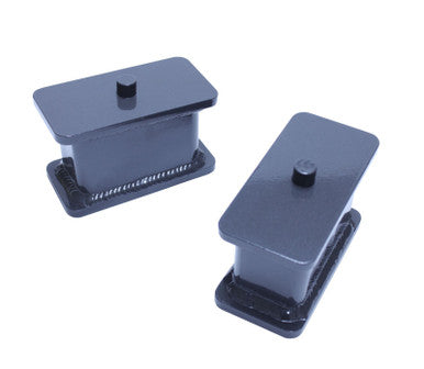 MaxTrac 07-18 GM C/K1500 2WD/4WD 4in Rear Fabricated Steel Lift Blocks - 810040