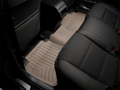 WeatherTech 09-14 Ford F-150 Front & Rear (Super Crew) Floorliners - Tan - 456111-451793