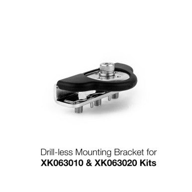 XK Glow Drill-less Mounting Bracket for 10-20In LED 2-in-1 Green & White Light Bars 2pc - XK063000-BASE