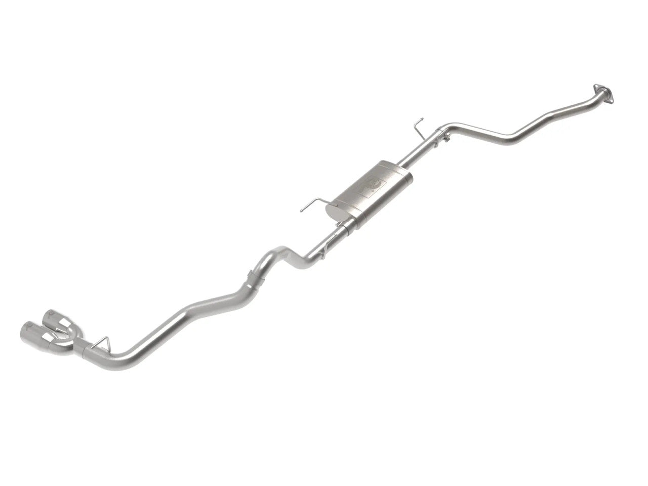 aFe Vulcan Series 2-1/2 IN to 3 IN 304 Stainless Steel Cat-Back Exhaust System w/ Polished Tip For 2024+ Toyota Tacoma