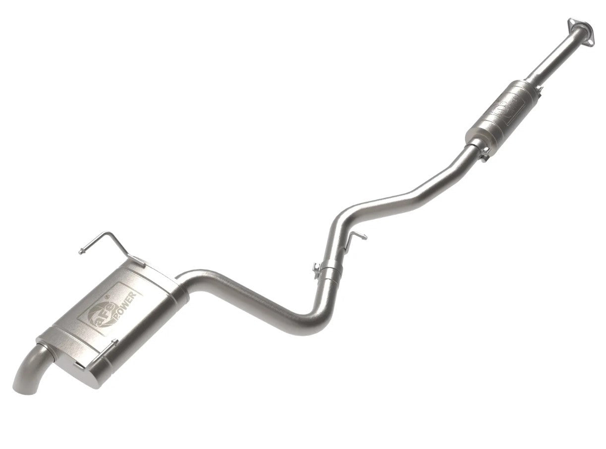 aFe Takeda 2-1/2 IN 304 Stainless Steel Cat-Back Exhaust System For 2010-14 Subaru Outback