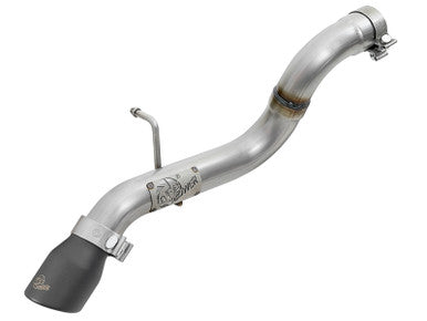 aFe MACH Force-Xp Axle-Back Exhaust System w/Black Tip 18-20 Jeep Wrangler L4-2.0T / V6-3.6L - 49-48070-1B