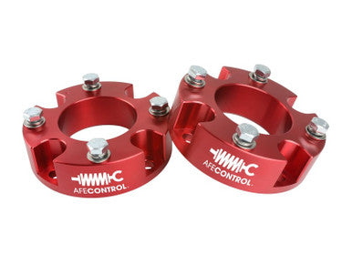 aFe CONTROL 1.875 IN Leveling Kit For 2022-24 Toyota Tundra - Red - 416-72T005-R