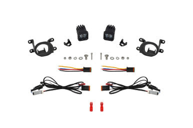 Diode Dynamics 23-24 Toyota GR Corolla SSC1 LED Fog Light Kit - White SAE Fog - DD8289