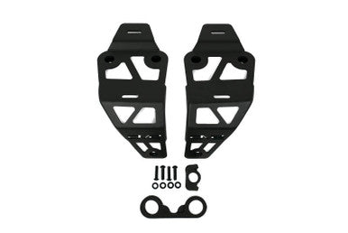 DV8 Offroad Dual Pod Light Mounts For 2020+ Jeep JL 392 / Jeep JT Mojave Edition - LBJL-06
