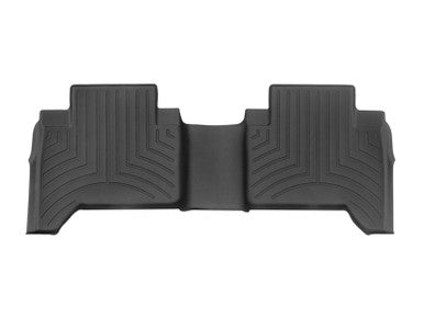 WeatherTech 16-23 Toyota Tacoma Double Cab Rear FloorLiner - Black - 448722