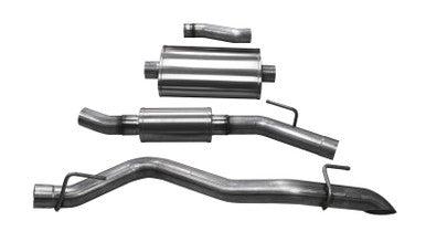 Corsa 2020-2025 Jeep Gladiator JT 3.0in Cat-Back Touring Single Side Exit w/ Turn Down Tip - 21063