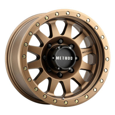 Method MR304 Double Standard 17x8.5 0mm Offset 8x6.5 130.81mm CB Method Bronze Wheel - MR30478580900