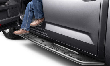 N-FAB 2022 Toyota Tundra CrewMax Roan Running Boards - Textured Black - NBT22CC-TX
