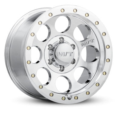 Mickey Thompson Classic Pro Polished Wheel - 17X9 8X6.5 BP 5in BS 0 Offset 125.2mm Bore - 274556 - 226100312