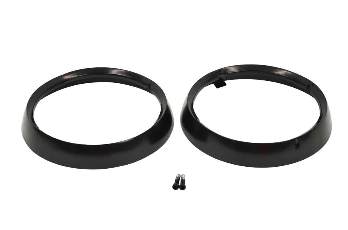Kentrol 1972-86 Headlight Bezels in Black
