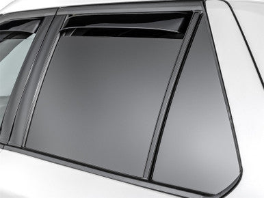 WeatherTech 20-25 Ford Explorer (Incl. ST & 20-23 Hybrid) Rear Side Window Deflectors - Dark Tint - 81954IM