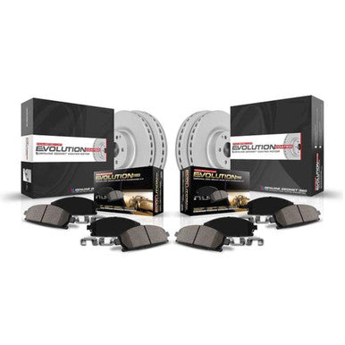 Power Stop 20-22 Ford Explorer Front & Rear Z17 Coated Brake Kit - CRK8693