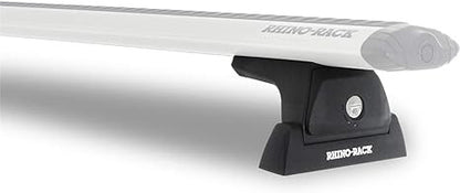 Rhino-Rack 00-05 Ford Excursion 4 Door SUV Heavy Duty RLT600 2 Bar Roof Rack - Black - JA6237
