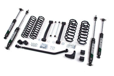 Zone Offroad 99-04 Jeep WJ 4in Suspension System - ZONJ17N