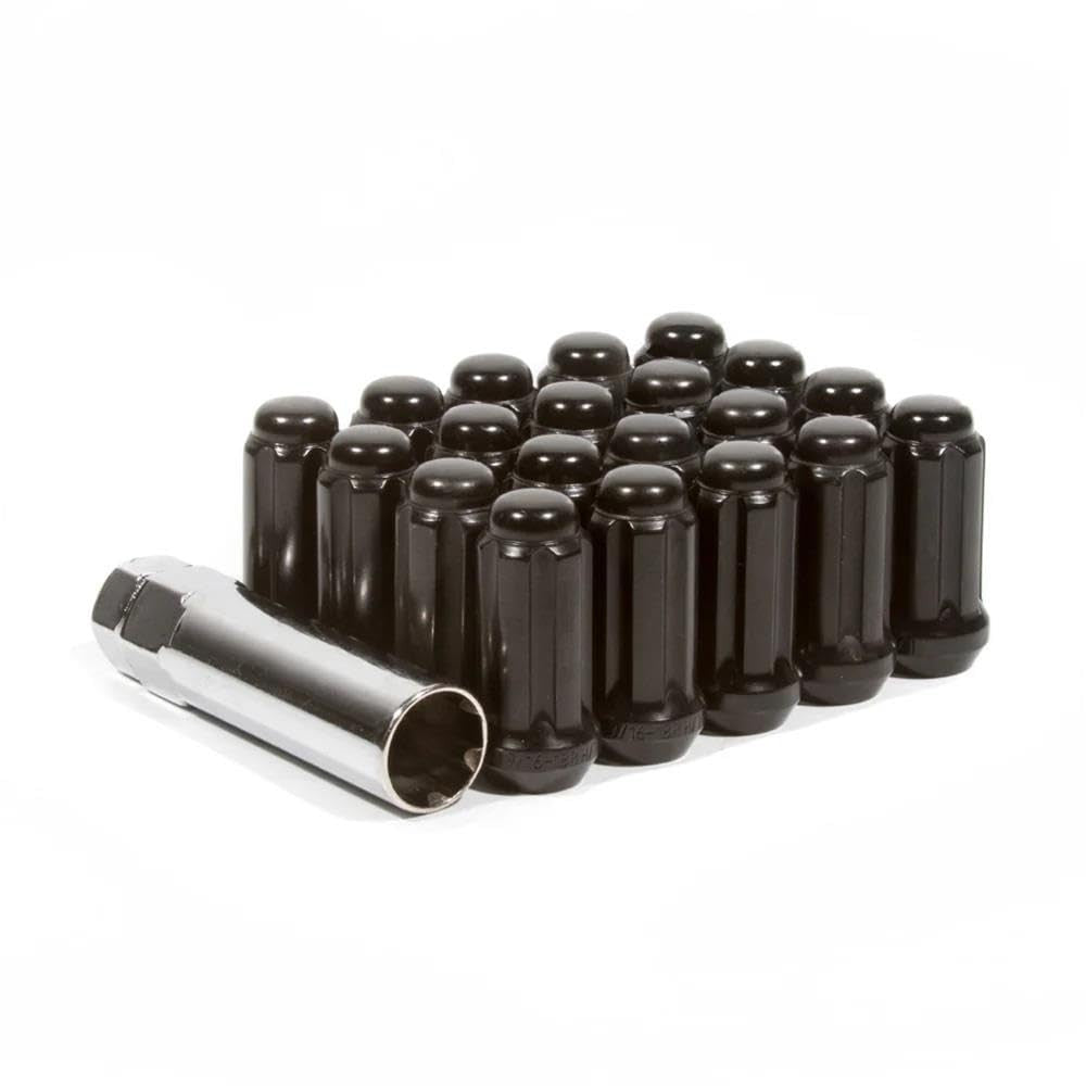 Method Lug Kit - M10X1.25 - 4 Lug Kit - Black (Maverick) - 16 Nuts - LK-S10125-34-16B