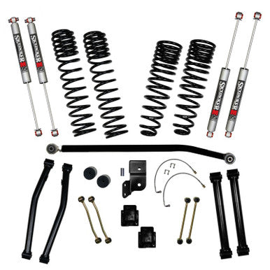 Skyjacker Jeep JT Rubicon  4.5 in. Dual Rate Long Travel Coil Spring Lift Kit with M95 Monotube Shocks - G452RKMLT