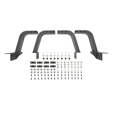 Westin 20-25 Jeep Gladiator Overland Cargo Rack Base - Textured Black - 51-20005