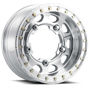 Method MR103 Beadlock 15x8 -24mm Offset 5x5.5 108mm CB Raw Machined Race Drilled w/BH-H24100 Wheel - MR10358055324BR
