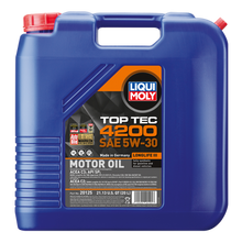 LIQUI MOLY 20L Top Tec 4200 New Generation Motor Oil SAE 5W30 - 20125