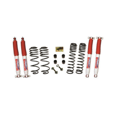 Skyjacker Jeep Wrangler TJ/LJ 2.5in Dual Rate Long Travel Front & Rear Kit w/ Hydro 7000 Shocks - TJ25BPHLT