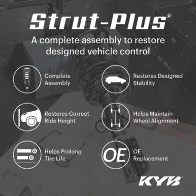 KYB 18-21 Ford Expedition (Exc. Elec. & Off Road Susp.) Strut-Plus Assembly - Rear - SR4806