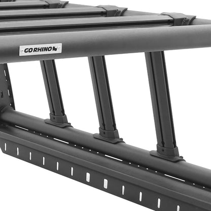 Go Rhino 15-22 Chevrolet/GMC Colorado/Canyon XRS Overland Xtreme Rack - Black - 5951000T - Detail