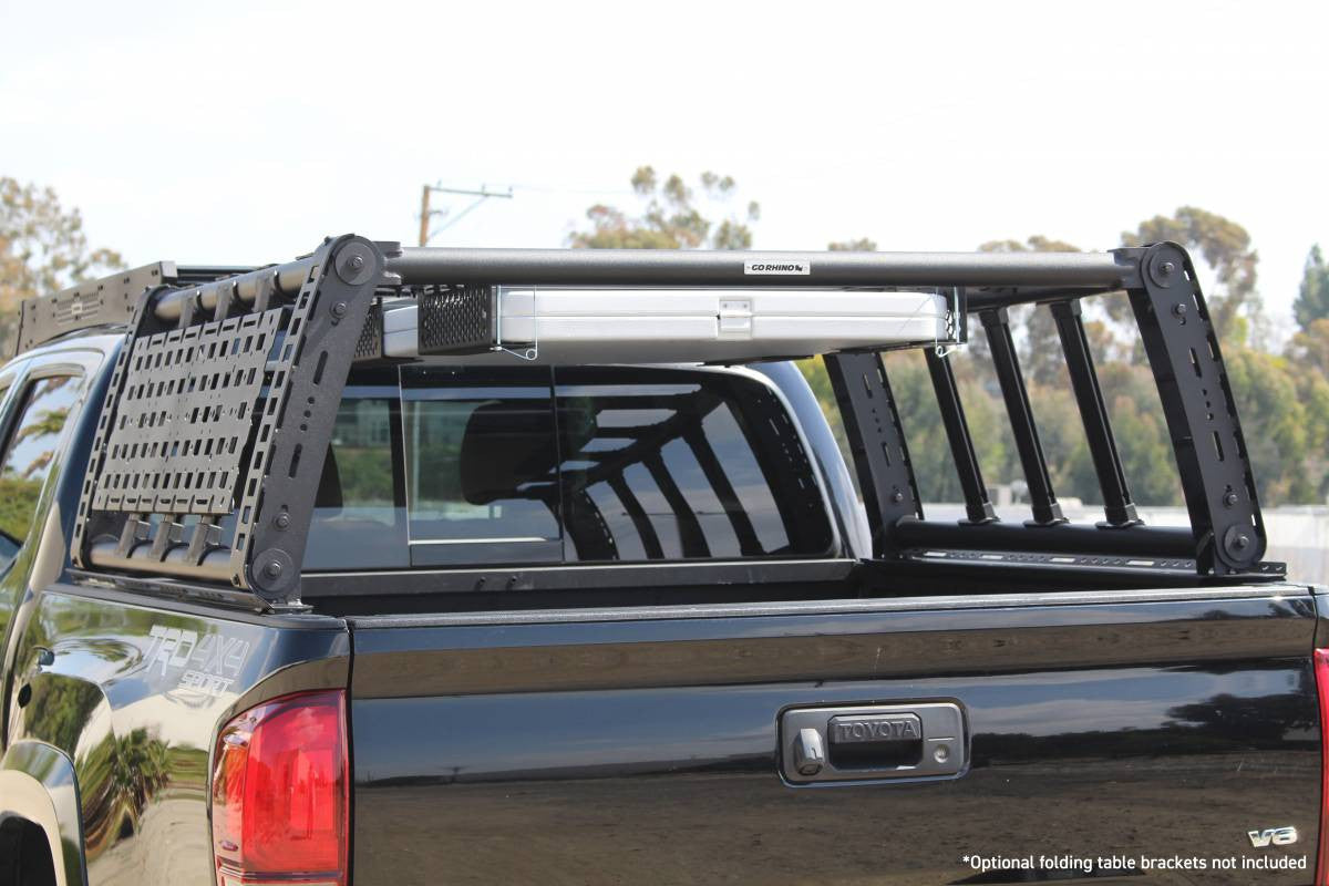 Go Rhino 15-22 Chevrolet/GMC Colorado/Canyon XRS Overland Xtreme Rack - Black - 5951000T - Installed