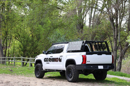 Go Rhino XRS Overland Xtreme Rack for Full Size Trucks - Tex. Blk - 5952000T - Installed