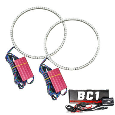Oracle Jeep Wrangler JL/JT LED Surface Mount Headlight Halo Kit - w/ BC1 Controller - 1214-335