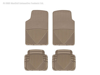 WeatherTech 10-14 Toyota FJ Cruiser Front & Rear Rubber Mats - Tan- W3TN-W50TN