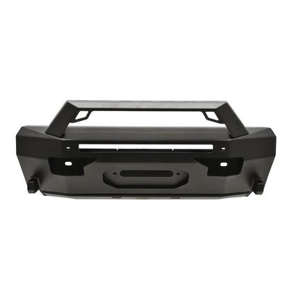 Westin 14-20 Toyota 4Runner Pro-Series Front Bumper w/Angular Bull Bar - Textured Black - 58-411155ABK