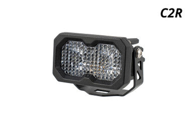 Diode Dynamics C2R White Flood Standard LED Pod (Single) - DD8450S