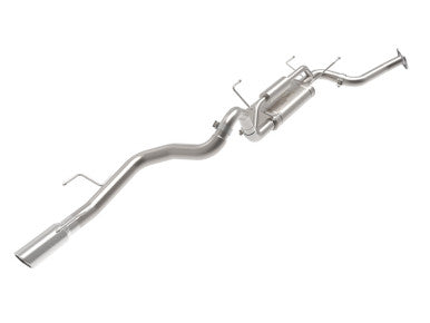 aFe Vulcan Series 2-1/2 IN to 3 IN 304 Stainless Steel Cat-Back Exhaust System w/ Polished Tip For 2025 Toyota 4Runner - 49-36080-P
