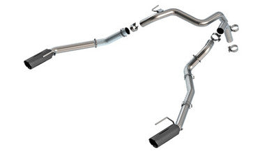Borla 24-25 Ford Ranger Raptor 2.75in Tail Pipe Kit 4in Tip - Ceramic Black - 60743BRCB