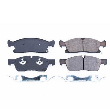 Power Stop 11-16 Dodge Durango Front Z17 Evolution Ceramic Brake Pads w/Hardware - 17-1455