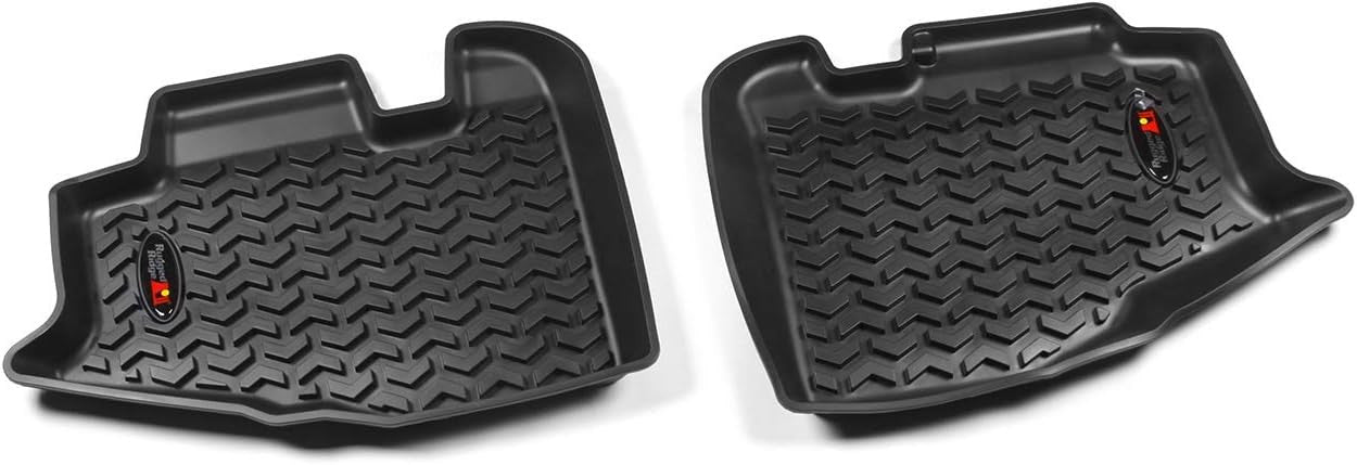 Rugged Ridge Floor Liner Rear Black 1997-2006 Jeep Wrangler TJ / LJ - 12950.10