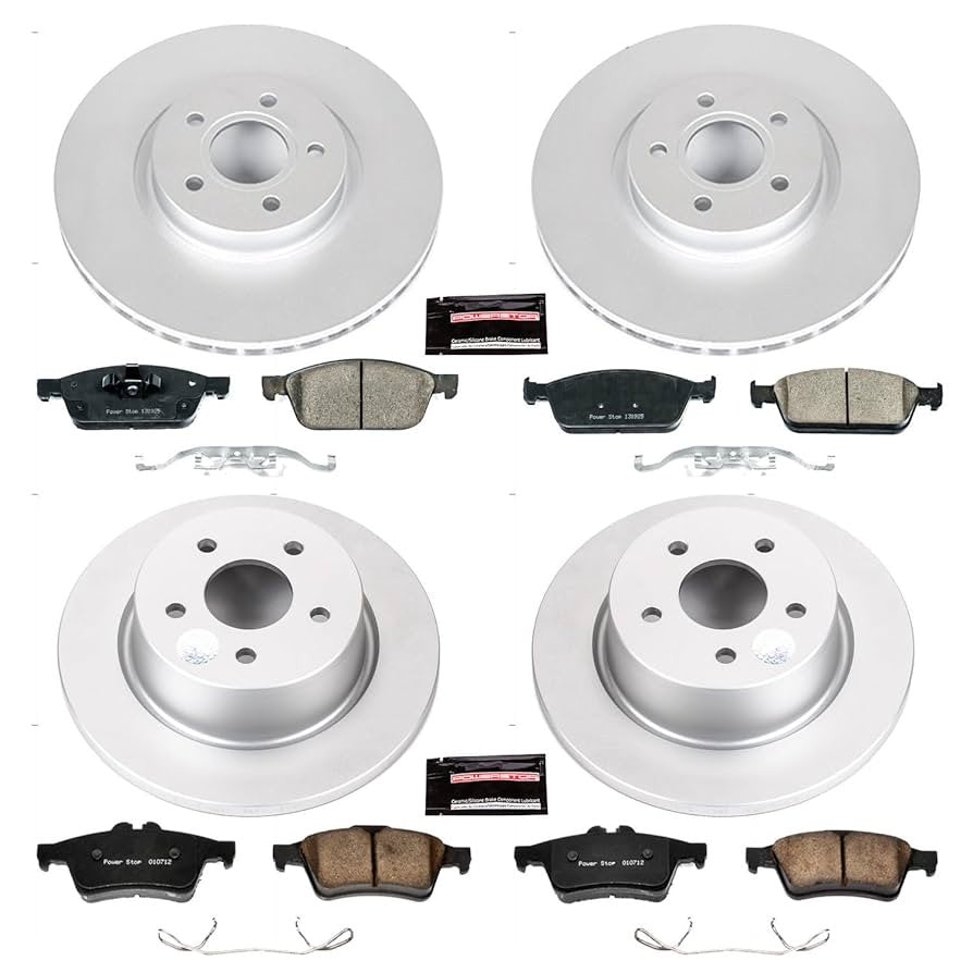 Power Stop 13-16 Ford Escape Front & Rear Z23 Evolution Sport Coated Brake Kit - CRK6478