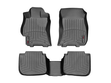 WeatherTech 2015 Subaru Legacy Front & Rear FloorLiner - Black - 44708-1-2