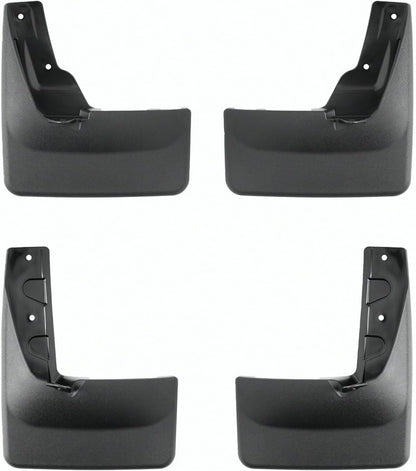 WeatherTech 22-23 Toyota Tundra (Incl. Hybrid) No Drill Mudflaps - Black - 110154-120154