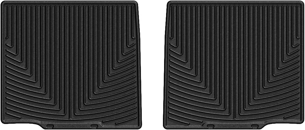 WeatherTech 09+ Ford Flex Rear Rubber Mats - Black - W231