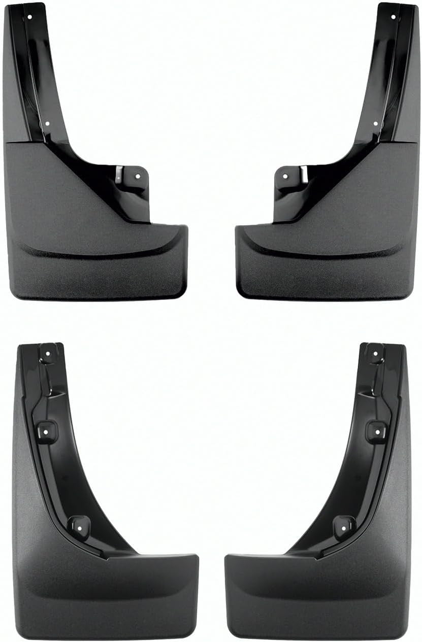 WeatherTech 2022 Jeep Wagoneer/Grand Wagoneer No Drill Mudflaps - Black - 110147-120147
