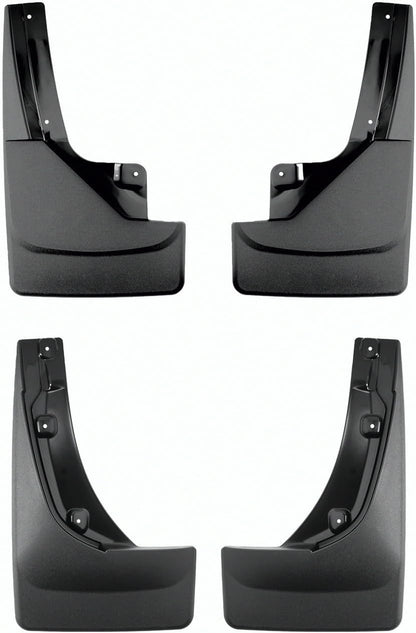WeatherTech 2022 Jeep Wagoneer/Grand Wagoneer No Drill Mudflaps - Black - 110147-120147