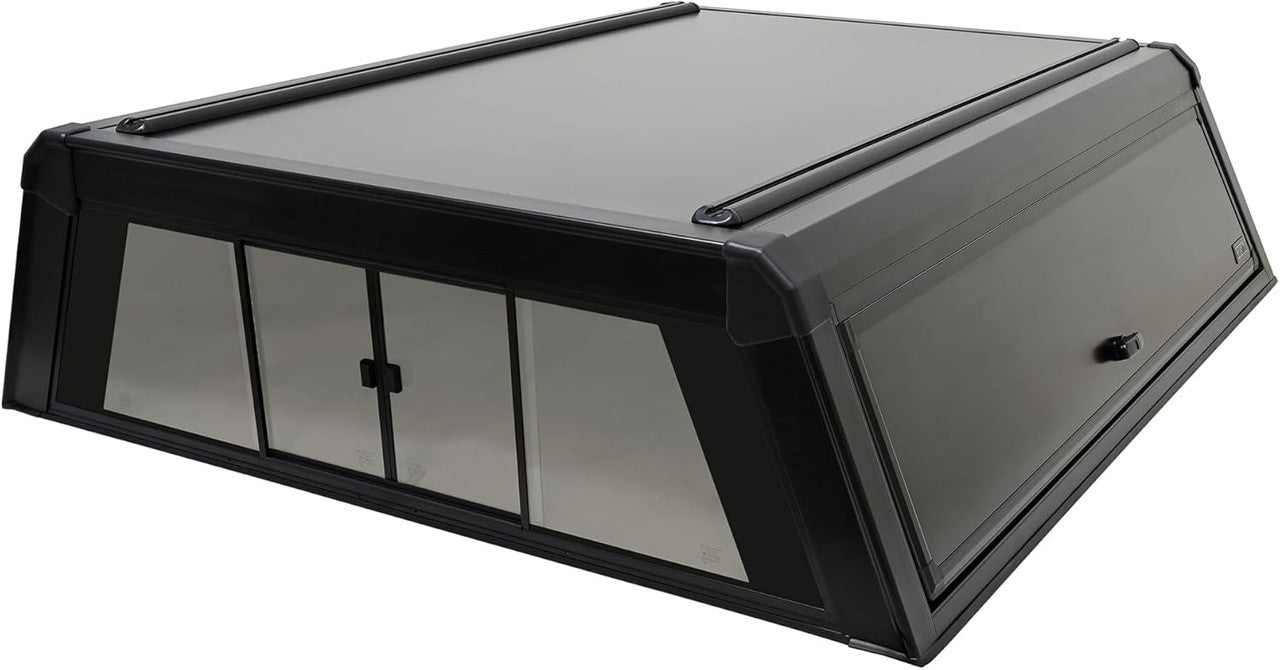 Westin EXP Truck Cap w/Sliding Glass COMPLETE KIT AS + BS (21-25 Ford F-150/Ltng/Rptr CC 5.5ft. Bed) - 16-14065S