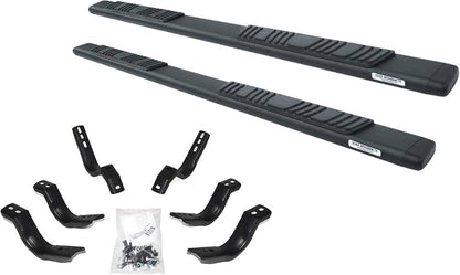 Go Rhino 17-20 Ford F-150 Raptor 5in OE Xtreme Low Profile Complete Kit w/Sidesteps + Brkts - 685415587T