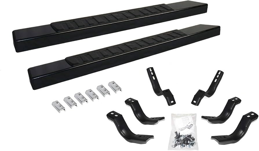 Go Rhino 04-14 Ford F-150 6in OE Xtreme II Complete Kit w/SideSteps + Brkts - 6862412652T